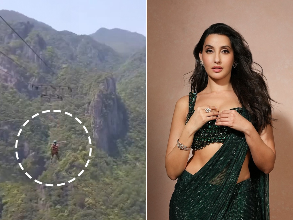 Bangee Jumping के दौरान हादसे में गयी Nora Fatehi की जान? जाने वॉयरल वीडियो की सच्चाई nora fatehi death news viral video