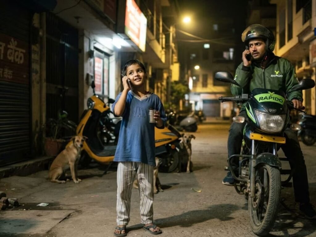 रात 1 बजे 7 साल के बच्चे ने चाय पीने के लिए बुक की Rapido, वजह सुनकर राइडर भी रह गया हैरान रात 1 बजे 7 साल के बच्चे ने चाय पीने के लिए बुक की Rapido, वजह सुनकर राइडर भी रह गया हैरान